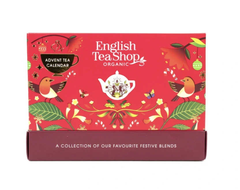 English Tea Shop Adventní kalendář Kompakt, Červený, Bio Bio