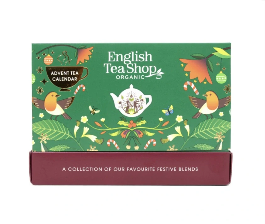 English Tea Shop Adventní kalendář Kompakt, Zelený, 25 sáčků, Bio