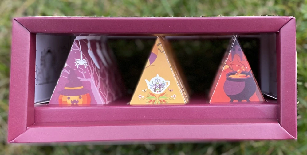 ETS12 pyramidek čajů HALLOWEEN