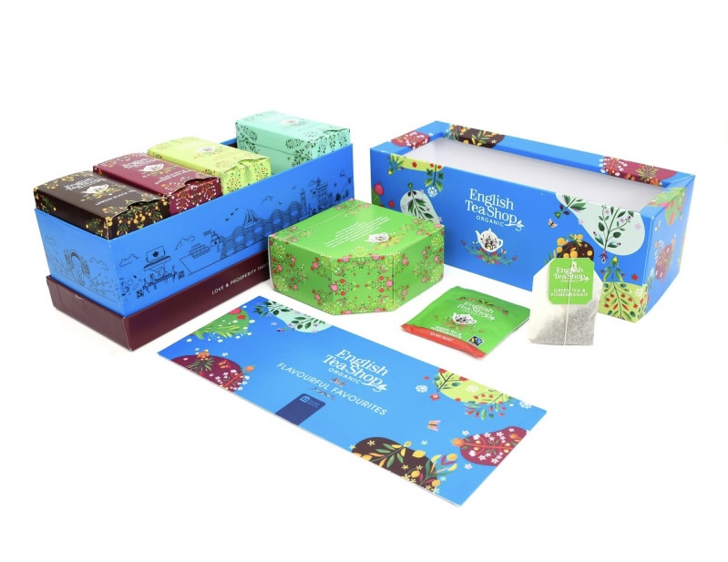 Favorité oblíbené plné chuti, 40 sáčků, 5 příchutí, bio 2023