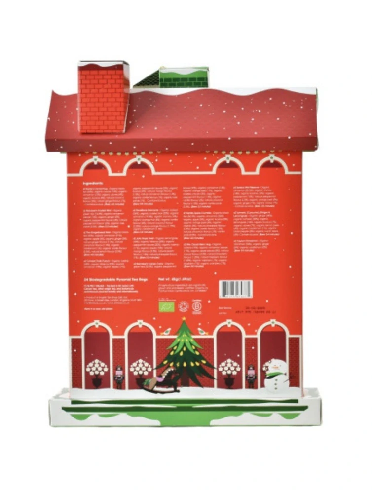 Řadový Domek, 24 sypaných čajů, Bio, English Tea Shop