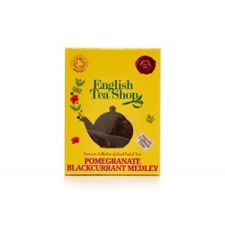 English tea shop jedna čajová pyramidla - Granátové jablko a černý rybíz BIO