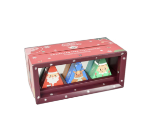 Stromek 6 pyramidek/figurek, sypaný čaj, bio, ETS